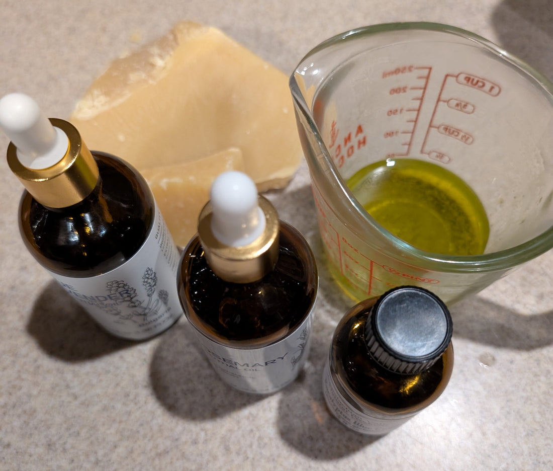 A quick and easy chest rub that you can make in 15 minutes!