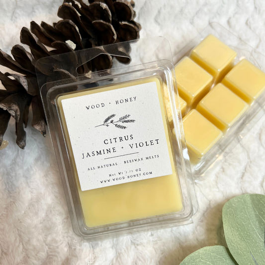 Wax Melts: Citrus, Jasmine + Violet