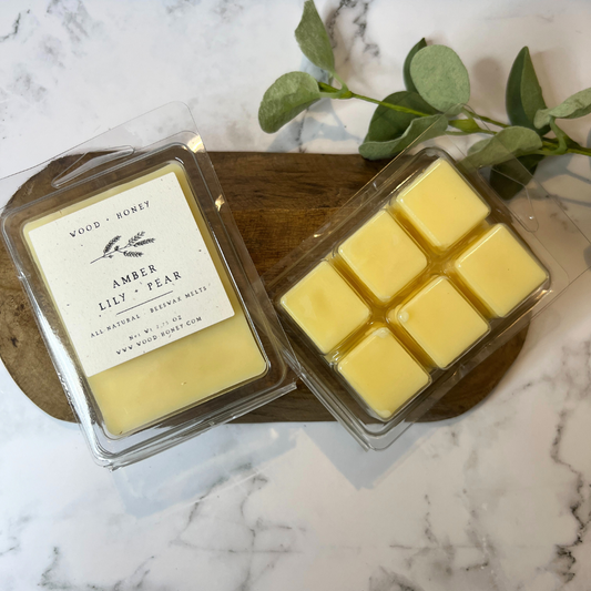 Wax Melts: Amber, Lily + Pear