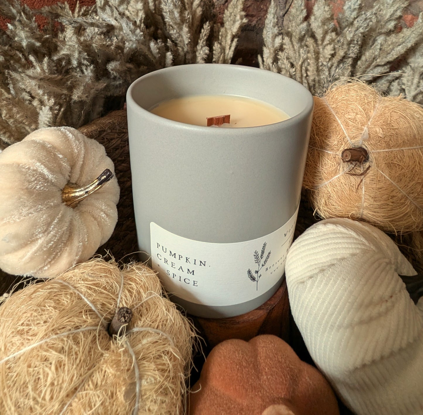 Farmhouse: Pumpkin, Cream + Spice