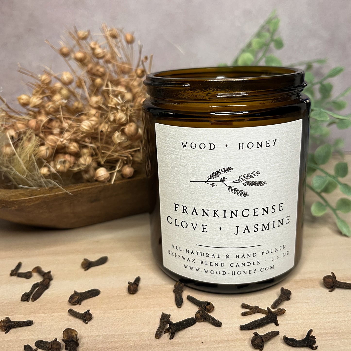 Apothecary: Frankincense, Clove + Jasmine
