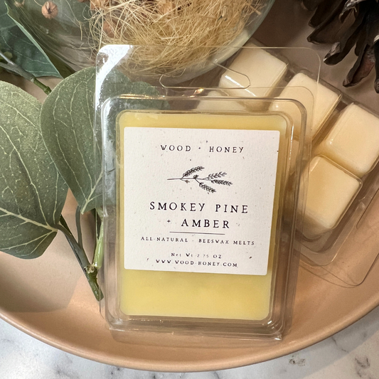 Wax Melts: Smokey Pine + Amber