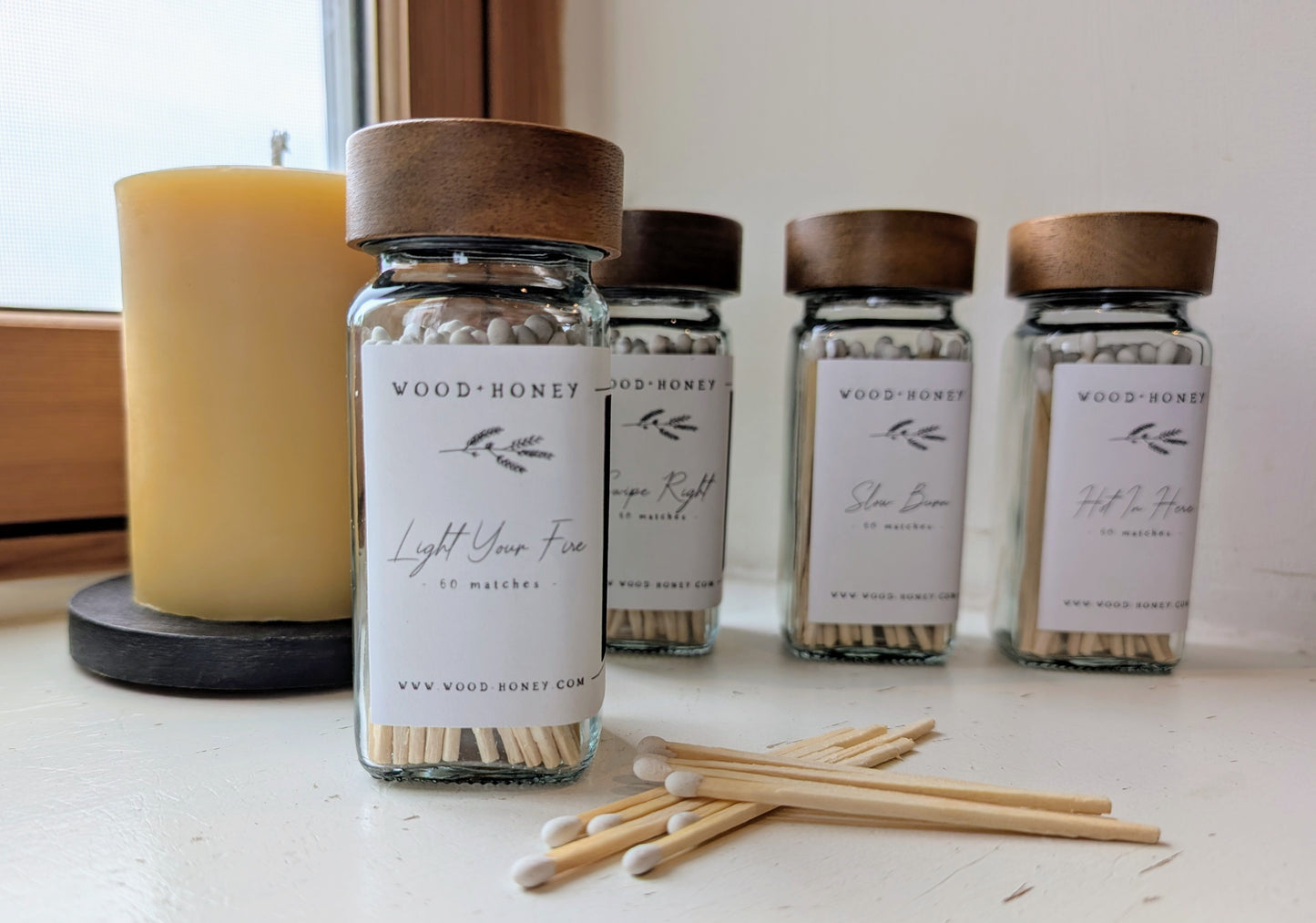 Wooden Candle Matches